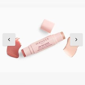 Wander Beauty On-The-Glow Blush & Illuminator- Nude Glow & Dusk BNIB
